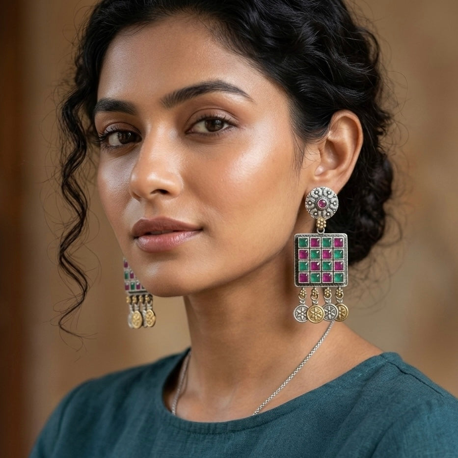 Zarmina Mosaic Earrings