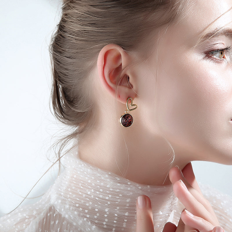 Red Love Earrings