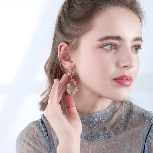 925 Flower Earrings
