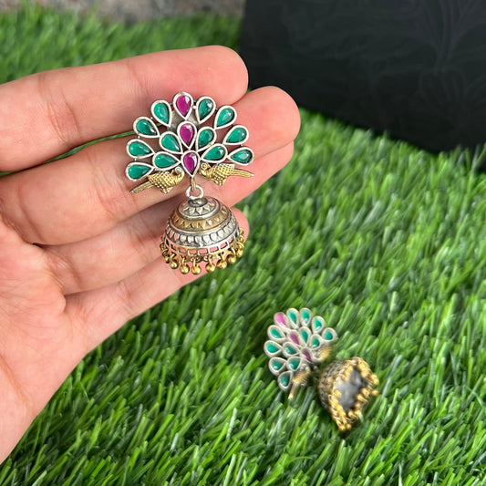 Peacock Earrings