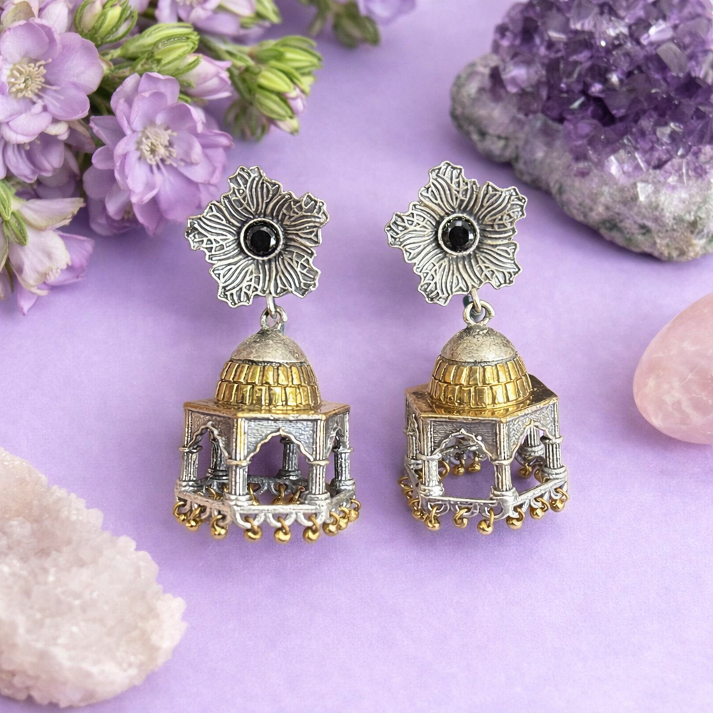 Handmade Royal Palace Jhumkas