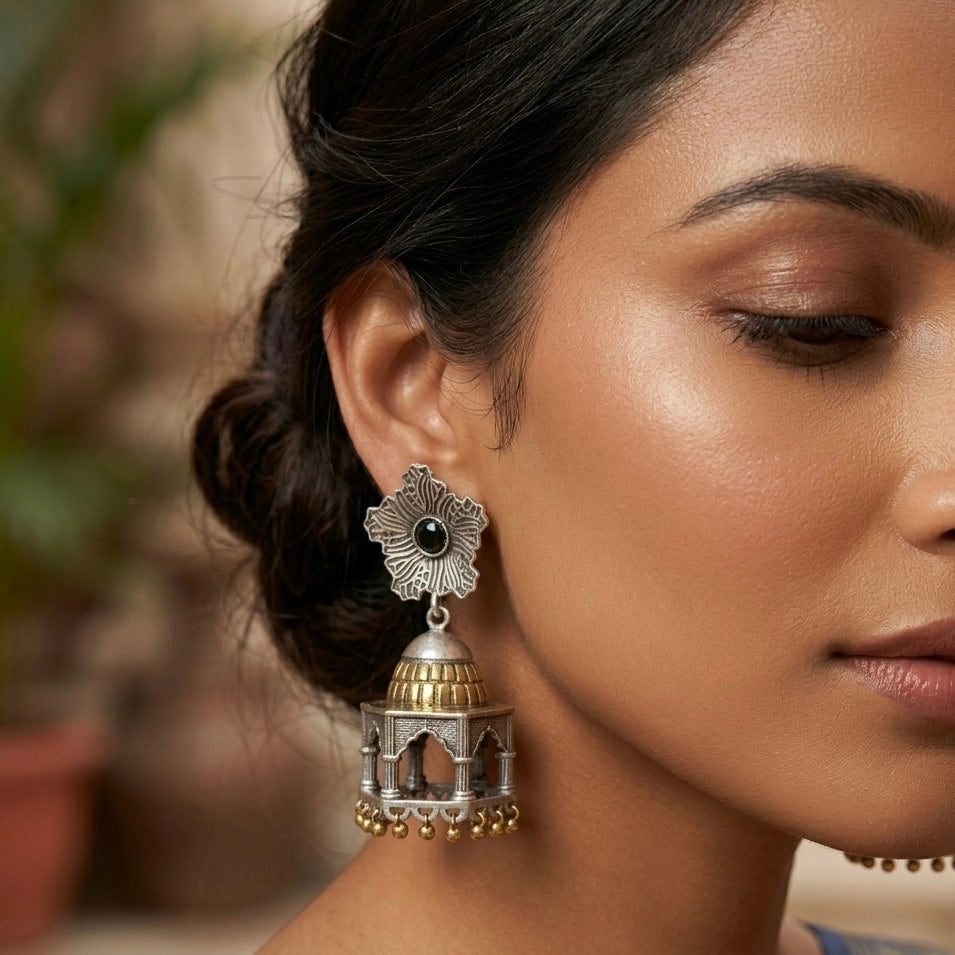 Handmade Royal Palace Jhumkas