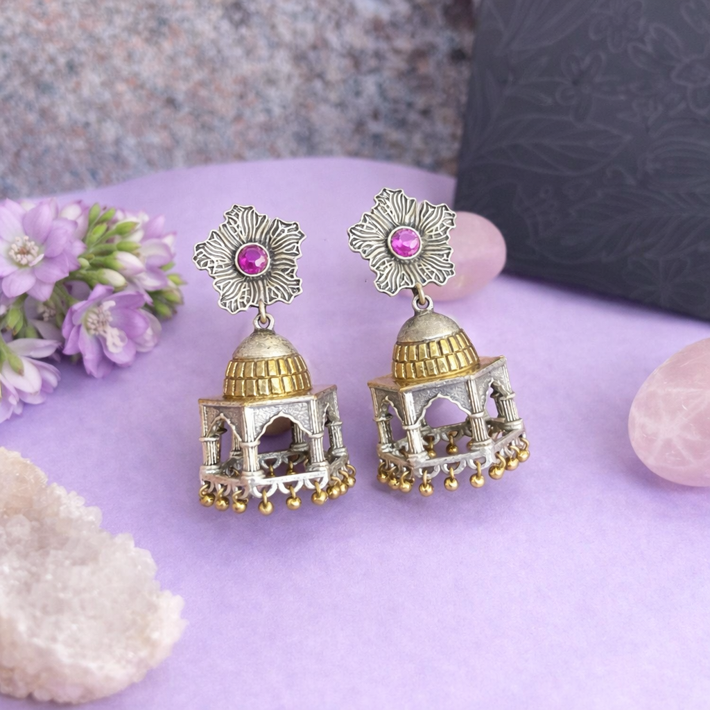 Handmade Royal Palace Jhumkas