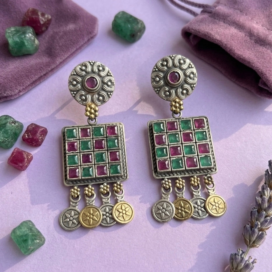 Zarmina Mosaic Earrings