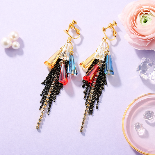 Colorful Tassel Earrings