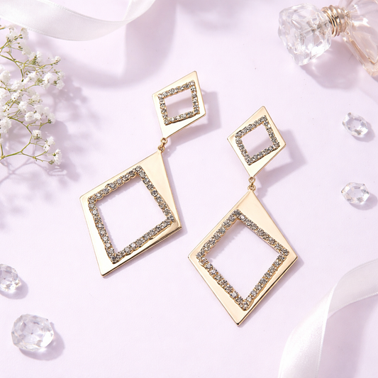 925 Diamond Earrings