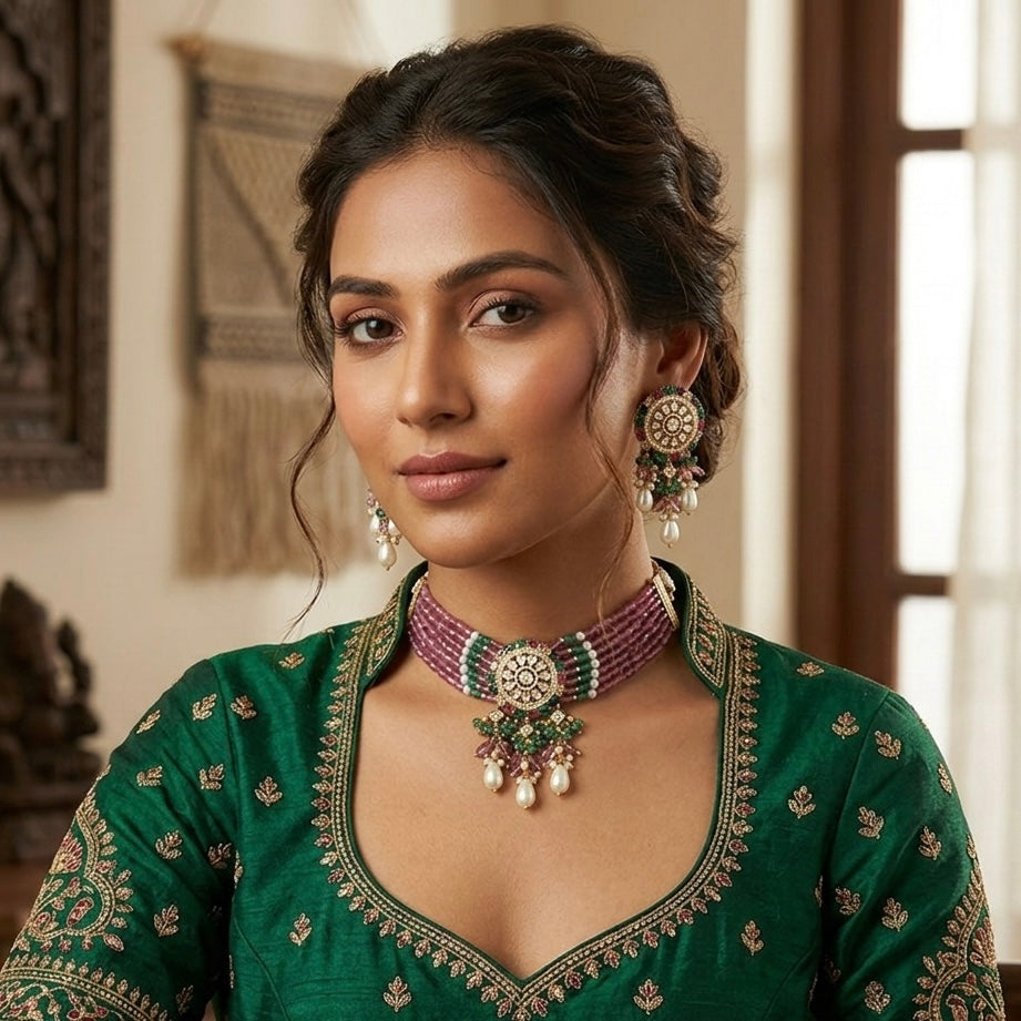 Noor-E-Chahar Choker Set