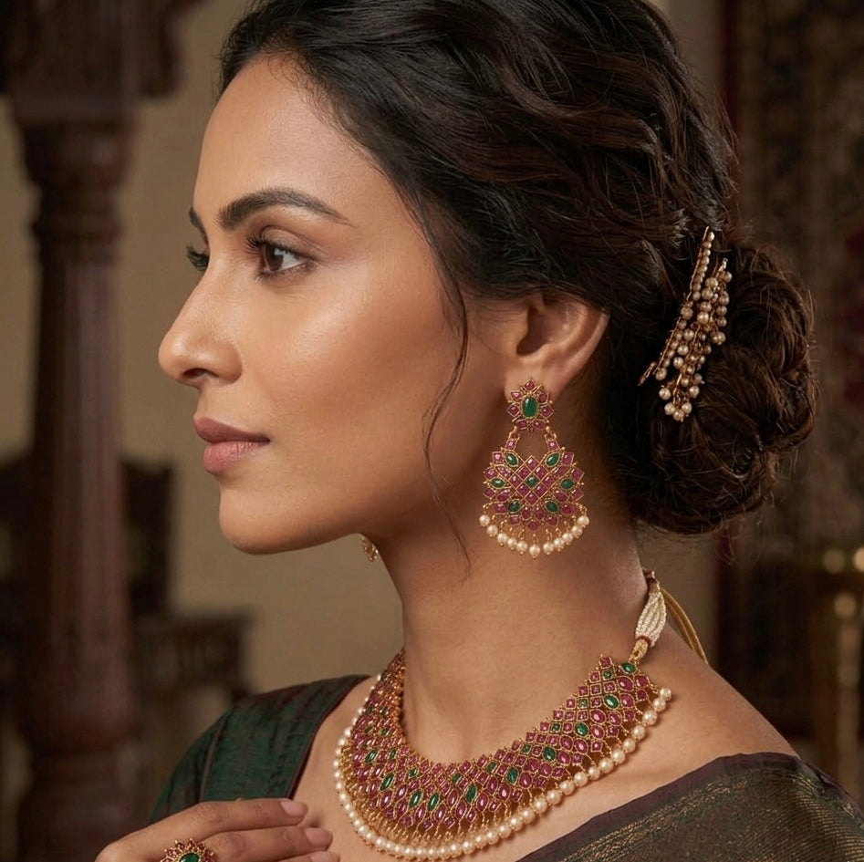 Kehkasha Rani Necklace Set