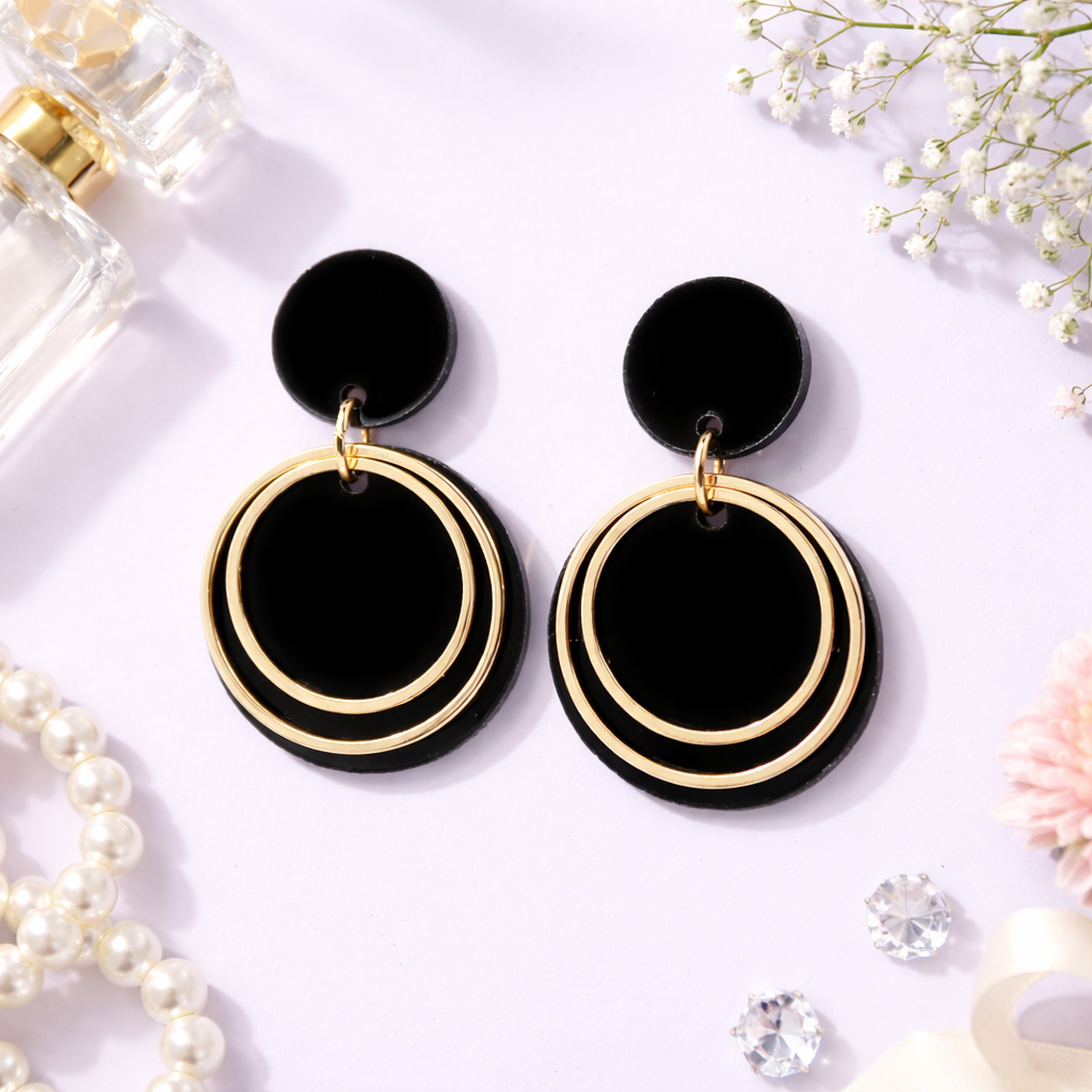 925 Geometric Earrings