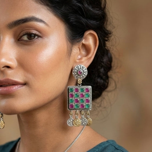 Zarmina Mosaic Earrings