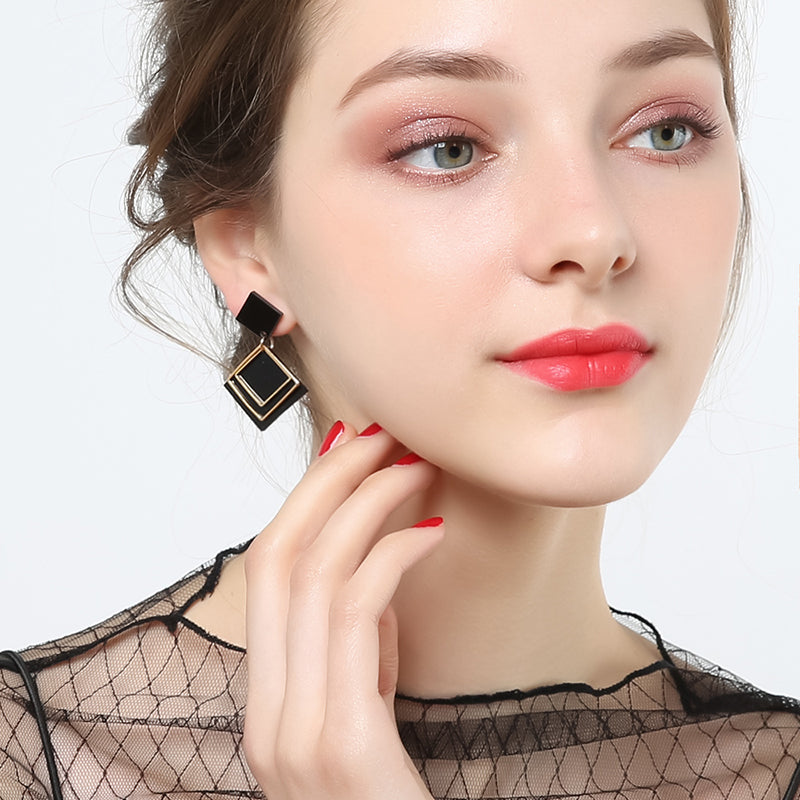 925 Geometric Earrings