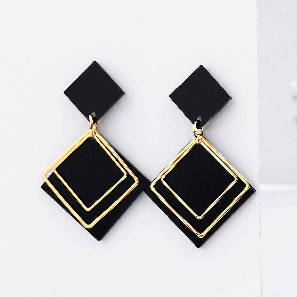 925 Geometric Earrings