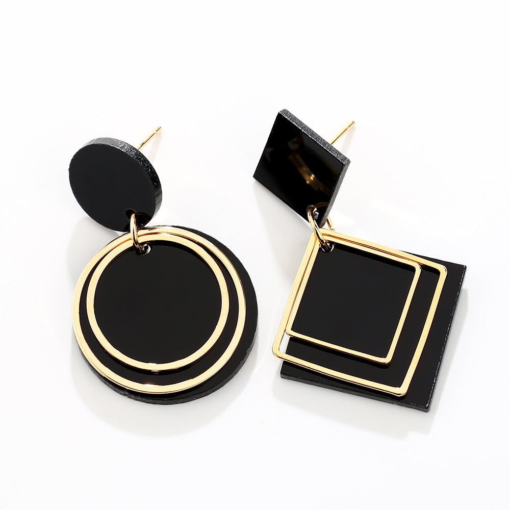 925 Geometric Earrings