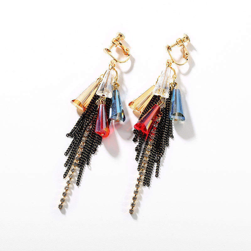 Colorful Tassel Earrings