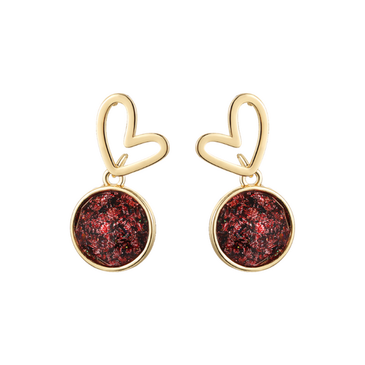 Red Love Earrings