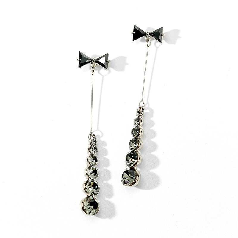 Bow Fringed Earrings