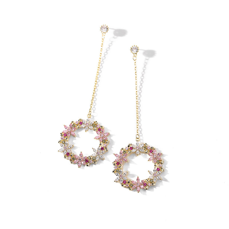 925 Flower Earrings