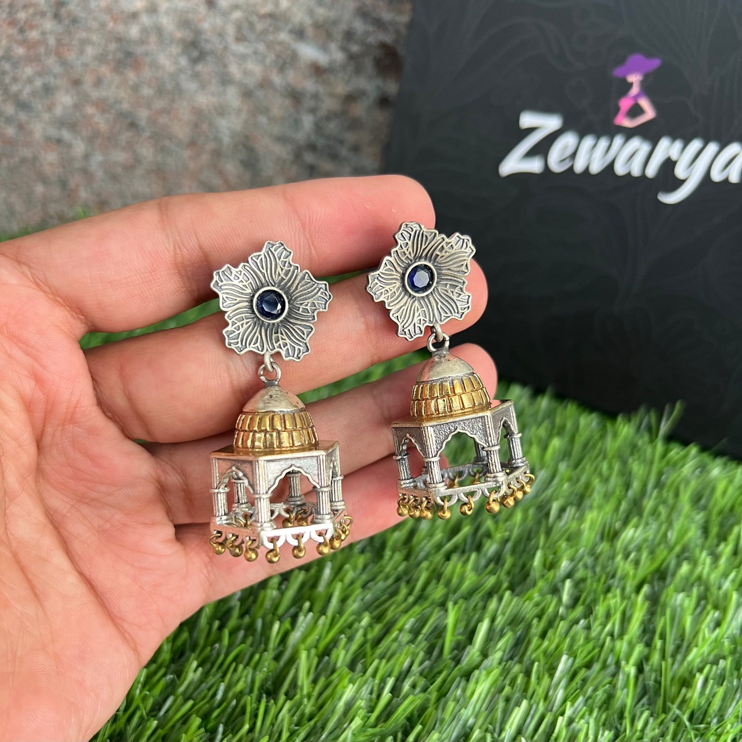 Handmade Royal Palace Jhumkas