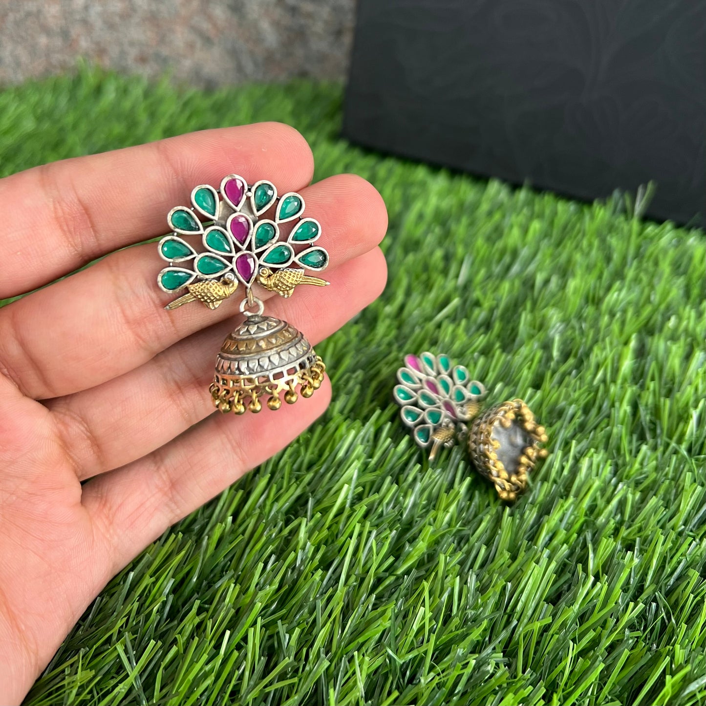 Peacock Earrings