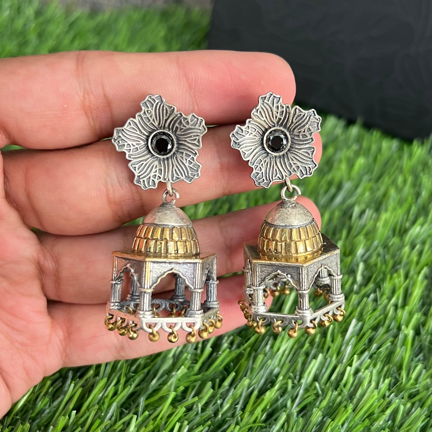 Handmade Royal Palace Jhumkas