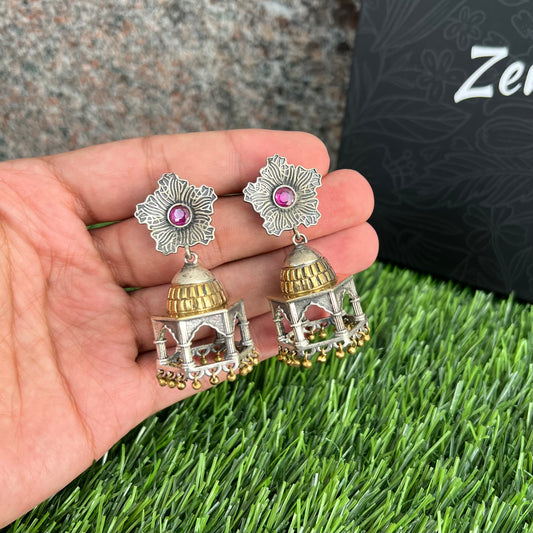 Handmade Royal Palace Jhumkas