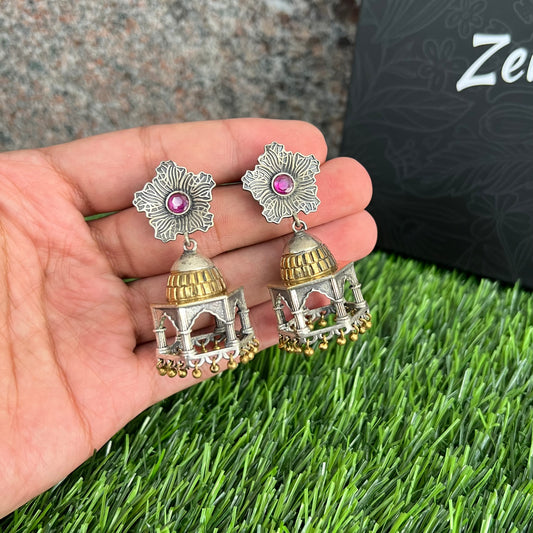Handmade Royal Palace Jhumkas