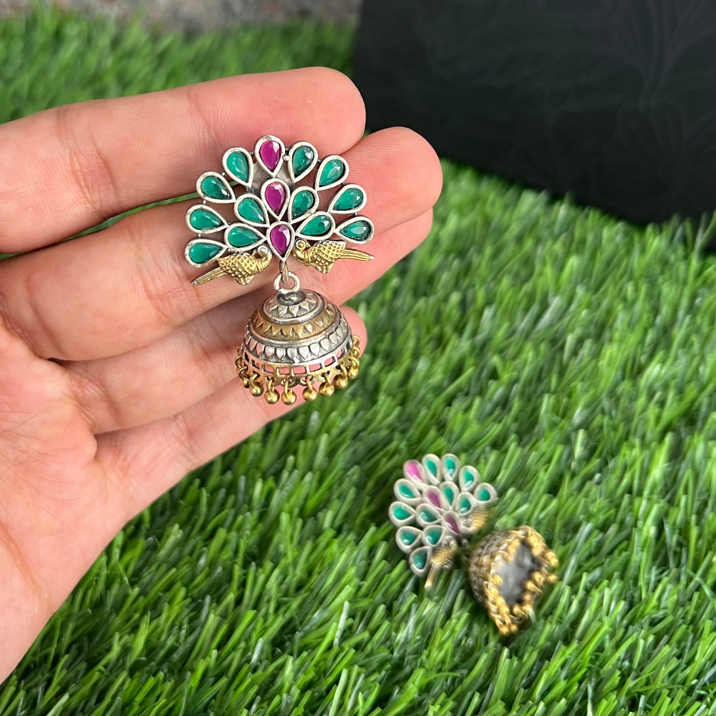 Peacock Earrings